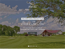 Tablet Screenshot of golfbullrun.com